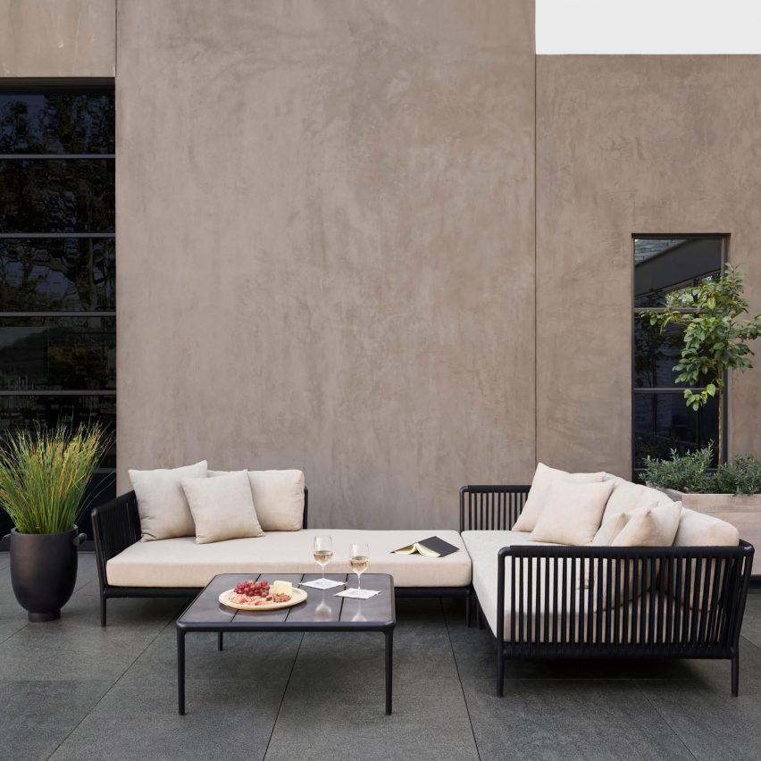 Otti modular outdoor seating by Sutherland Furniture