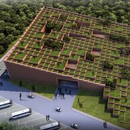 Sanjay Puri Architects designs Indian university with accessible stepped green roof