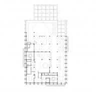 Second floor plan, Shaoxing Rice Wine Town Reception Room by Gad