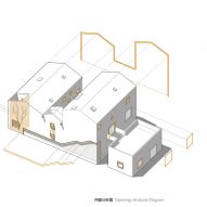 Openings diagram, The White Section Homestay by Wutopia Lab