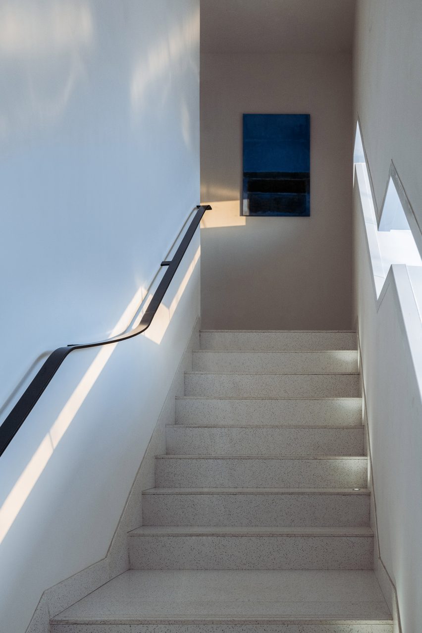 Staircase in The White Section Homestay by Wutopia Lab