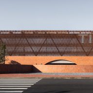 Brick exterior of TIC centre in China by Domani Architectural Concepts