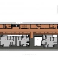 Floor plan of TIC centre in China by Domani Architectural Concepts
