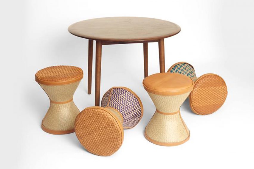 Stools around a table by Lani Adeoye