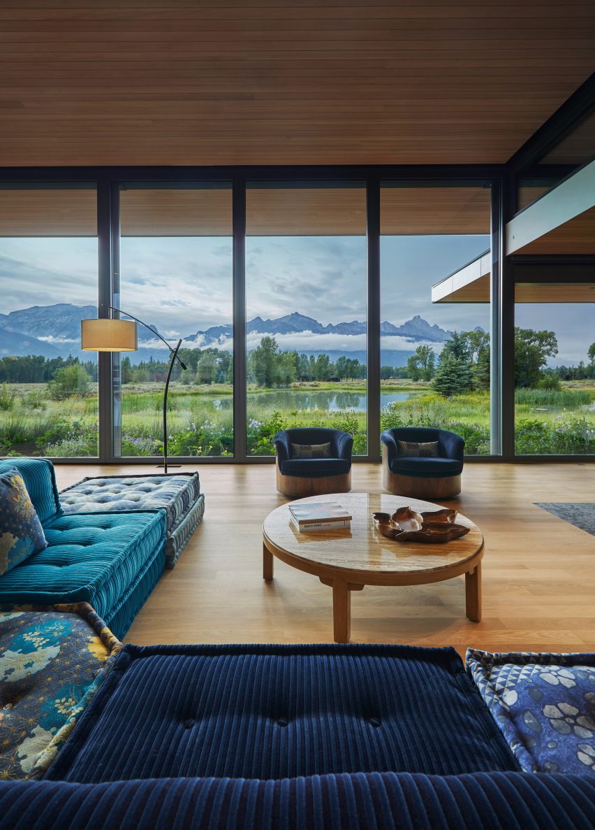 CLB Architects Japanese Home Wyoming Interior 