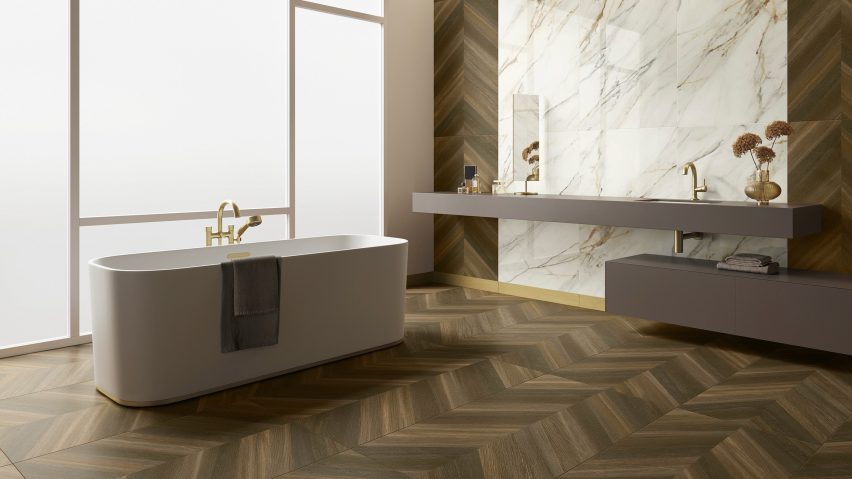 Tiles designed by Villeroy and Boch