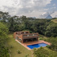 Plan:b Arquitectos creates brick vacation home in Colombian tropical forest