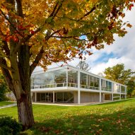 Rediscovered Mies van der Rohe design completes in Indiana
