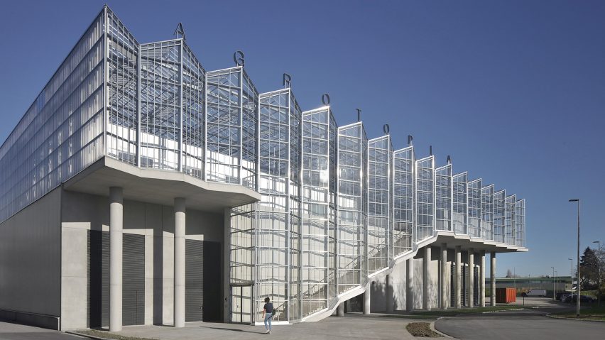 Agrotopia greenhouse by Meta Architectuurbureau and Van Bergen Kolpa Architecten
