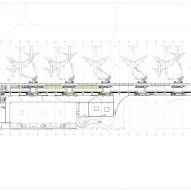 Floor plan of Aile Est airport by RSHP