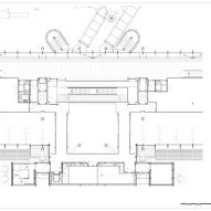 Floor plan of Aile Est airport by RSHP
