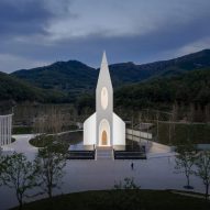 An aluminium church in China features in today's Dezeen Weekly newsletter