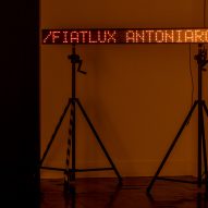Fiat Lux.3 Architectures of Light is an installation by Antoni Arola and Simon