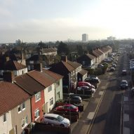 Aerial view of Becontree housing