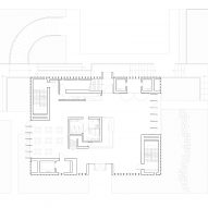 First floor plan of Tamkang Church by Behet Bondzio Lin Architekten