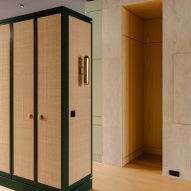 Berlin apartment designed by Gisbert Poppler features bespoke cabinets