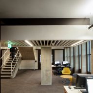 A research centre at Charles Clore House was refurbished by Burwell Architects