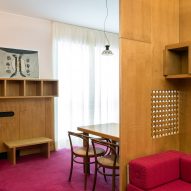 Triennale di Milano reconstructs room from Ettore Sottsass's Casa Lana