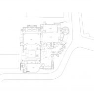 Ground floor plan of Sheppard Robson's Contact theatre renovation