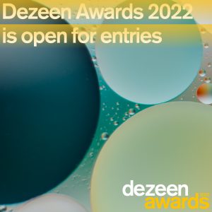Dezeen Awards 2022 is open for entries - Vimarsana News