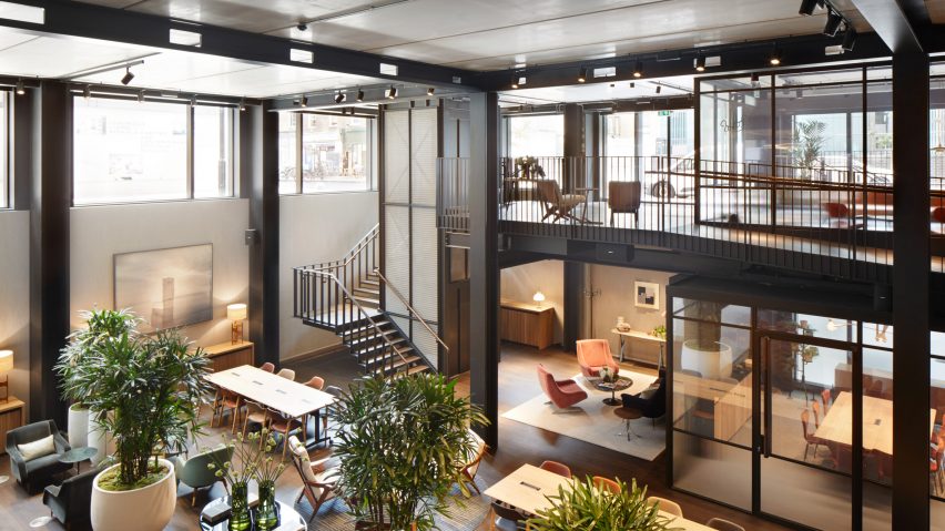 Interior of DL/78 workspace designed by MSMR Architects