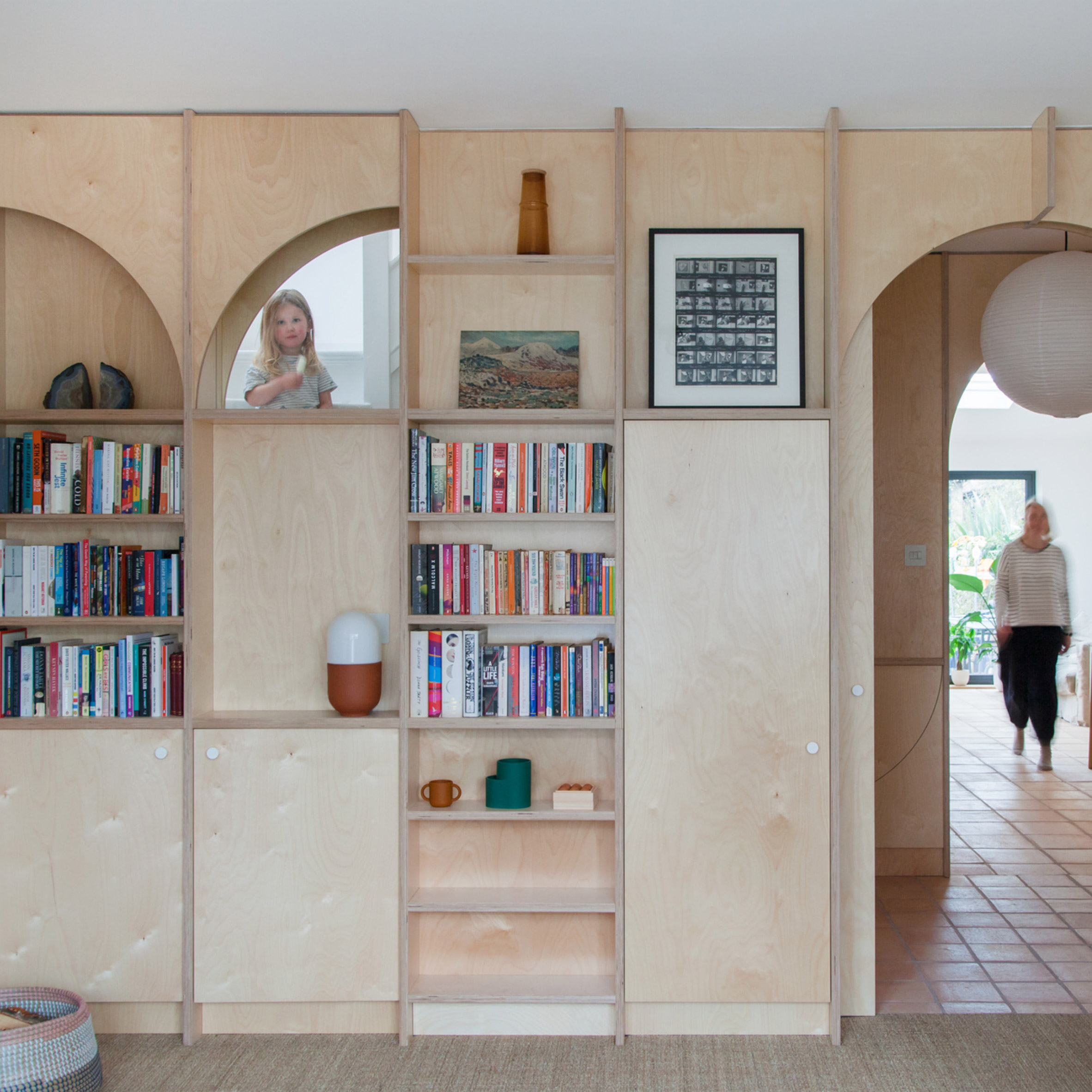 Bookcase joinery