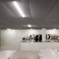 Crous University Refectory was extended and renovated by Graal Architecture