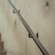 Handrail in House in Primrose Hill by Jamie Fobert Architects