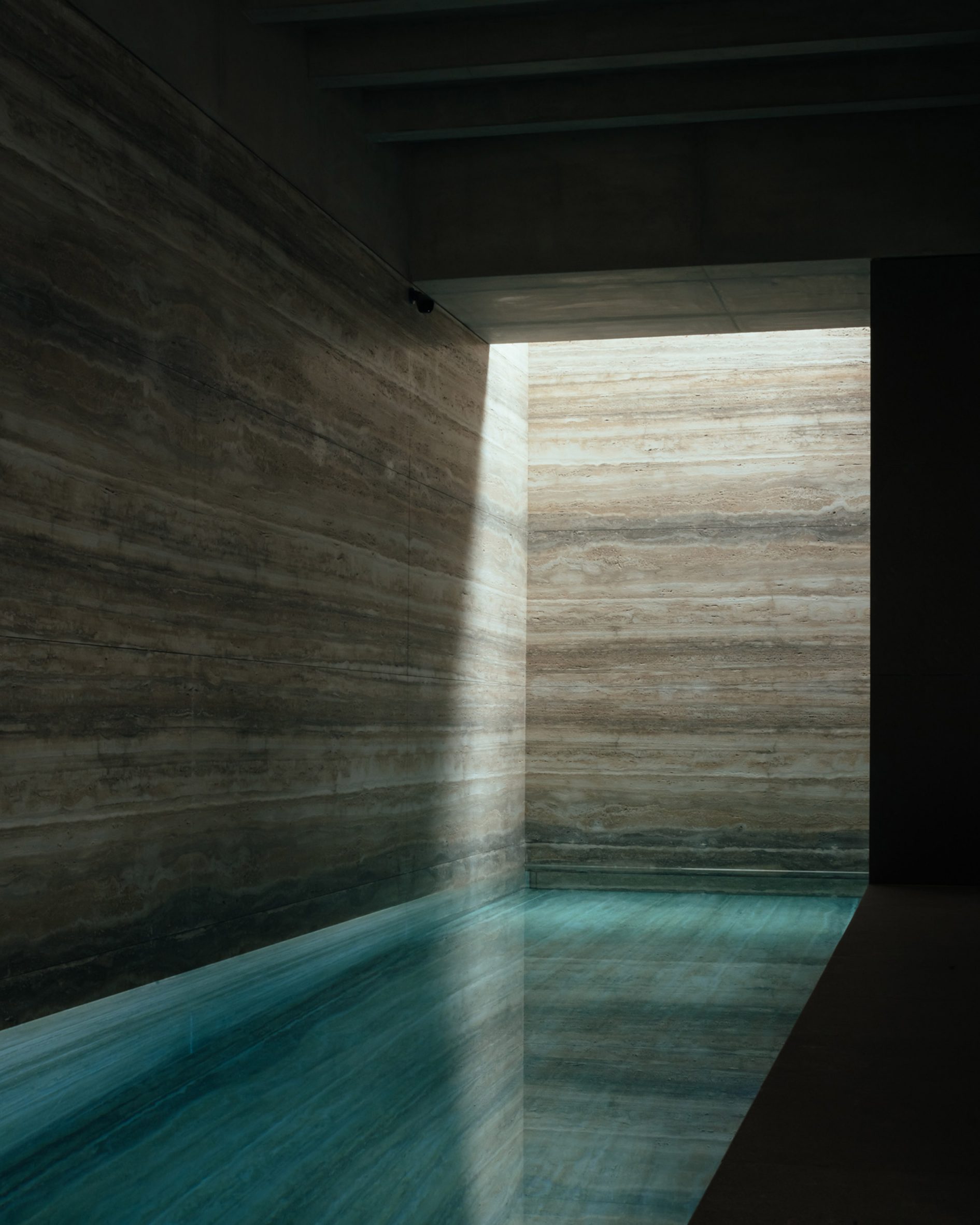 Swimming pool in House in Primrose Hill by Jamie Fobert Architects
