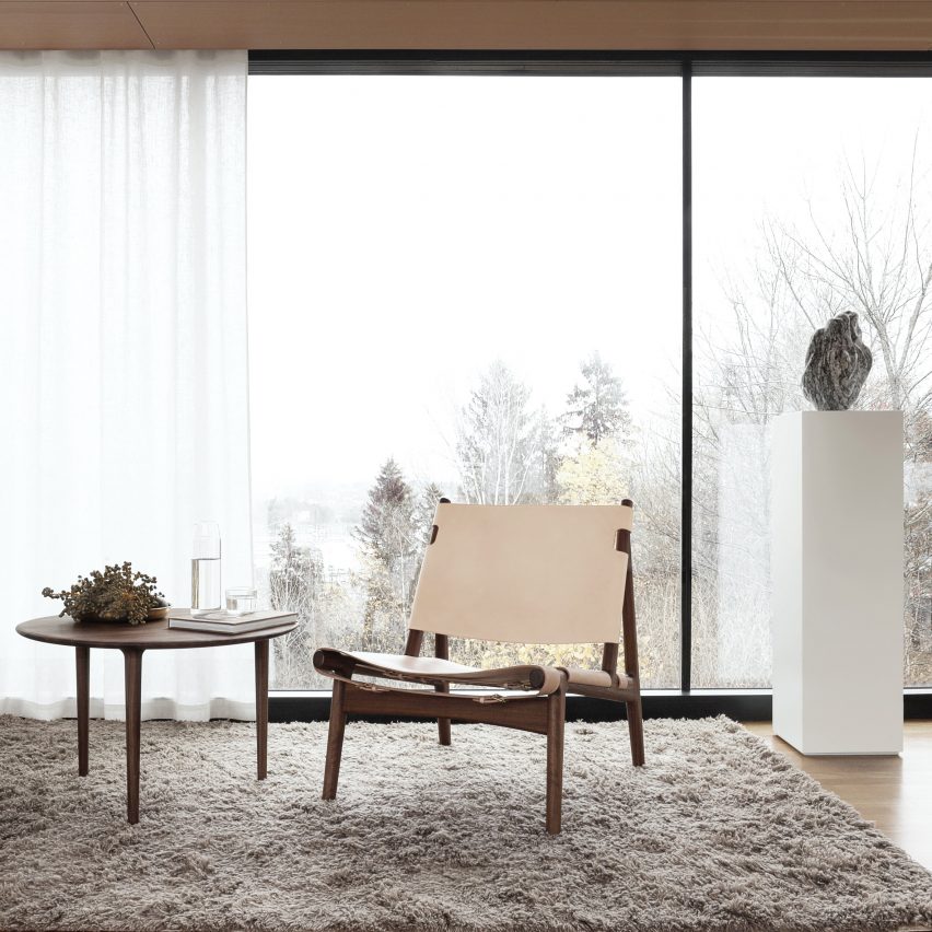 Hunter lounge chair by Scandinavian furniture brand Eikund