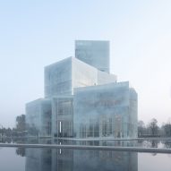 Ice Cubes Cultural Tourist Center by Mathieu Forest Architecte
