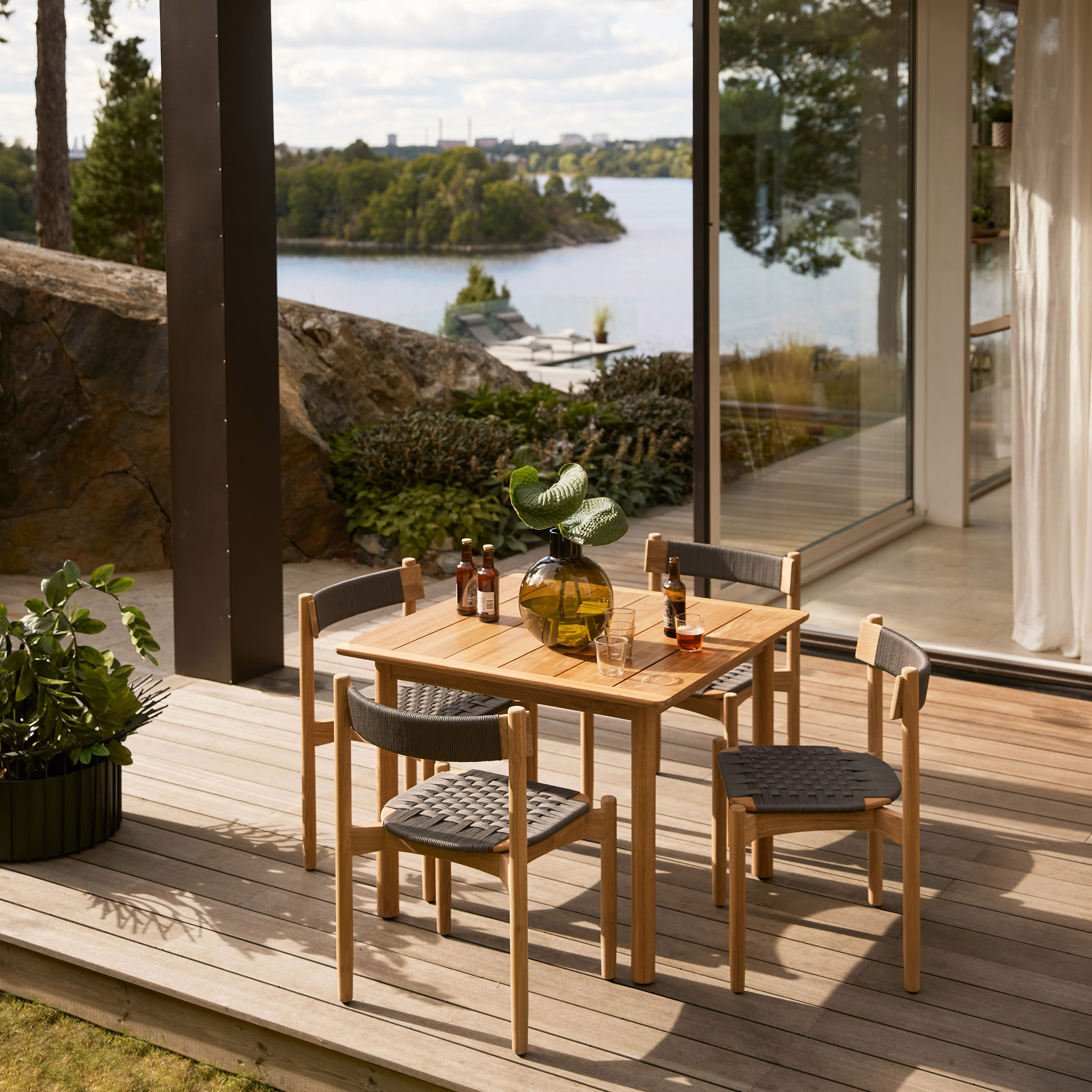 Koster outdoor furniture by Scandinavian furniture brand Skargaarden
