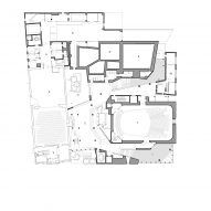 Level two plan of The Hedberg by Liminal Architecture and WHOA