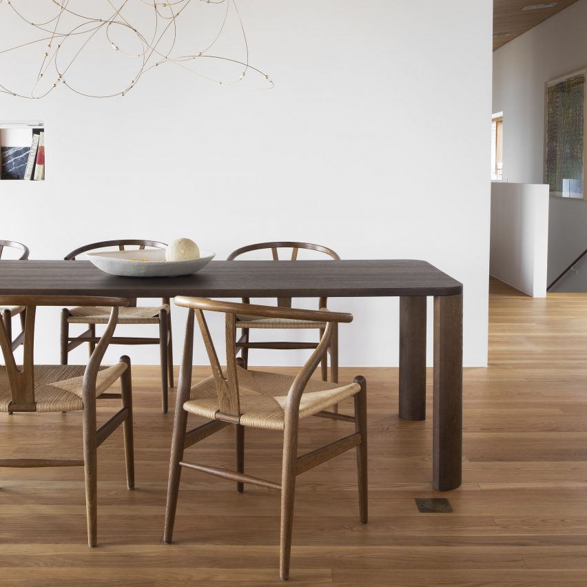 Moci dining table by Moa Sjöberg for Asplund