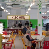 Community kitchen in Nourish Hub by RCKa