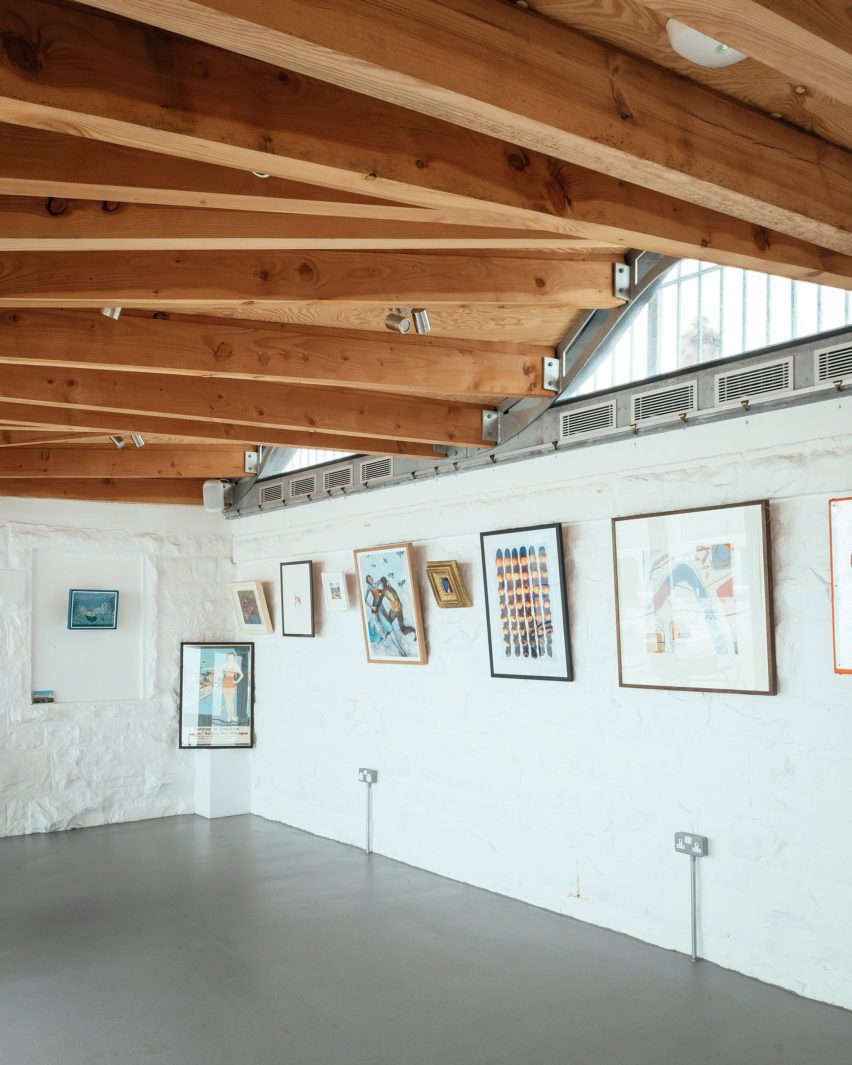 Community room and gallery space at Jubilee Pool Penzance