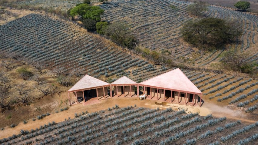 Exterior of Services Agavero Ranch a tequila ranch by 1540 arquitectura