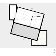 Basement plan of the Refuge by NWLND Rogiers Vandeputte