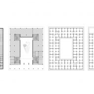 Plans of social housing in Barcelona by Peris+Toral Arquitectes