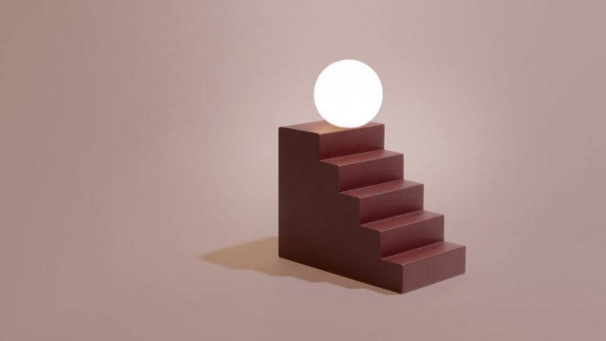 Stair table lamp by Notchi Architects for Oblure