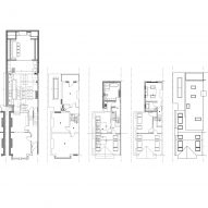 Plan drawings of Loft 62 by Studiotwentysix