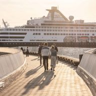 Ferry at Tallinn Cruise Terminal by Salto Architects and Stuudio Tallinn