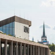 Roof of Tallinn Cruise Terminal by Salto Architects and Stuudio Tallinn
