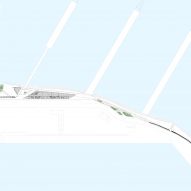 Lower level site plan, Tallinn Cruise Terminal by Salto Architects and Stuudio Tallinn