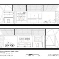 Sections for The Orangery by McCloy + Muchemwa