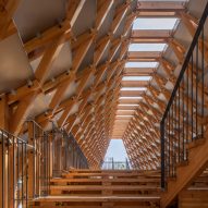 Timber Bridge in Gulou Waterfront by LUO Studio