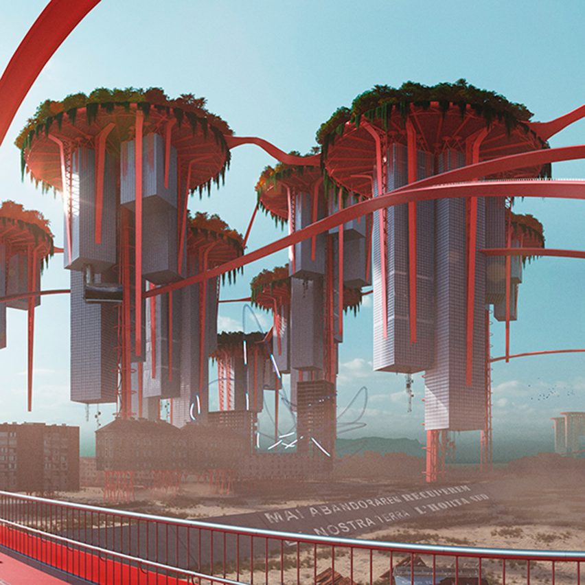 Futuristic city for World Design Capital 2022