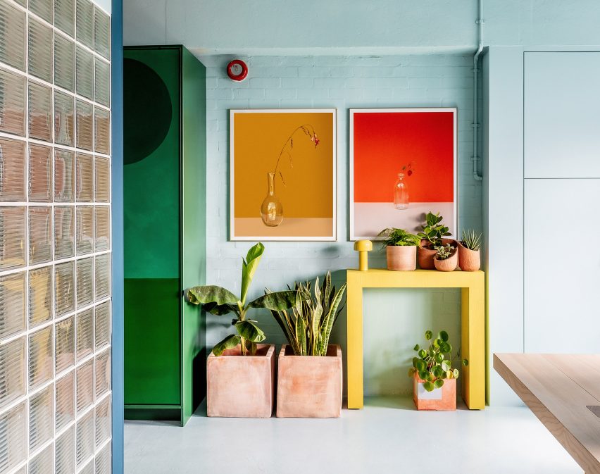 Colourful London office