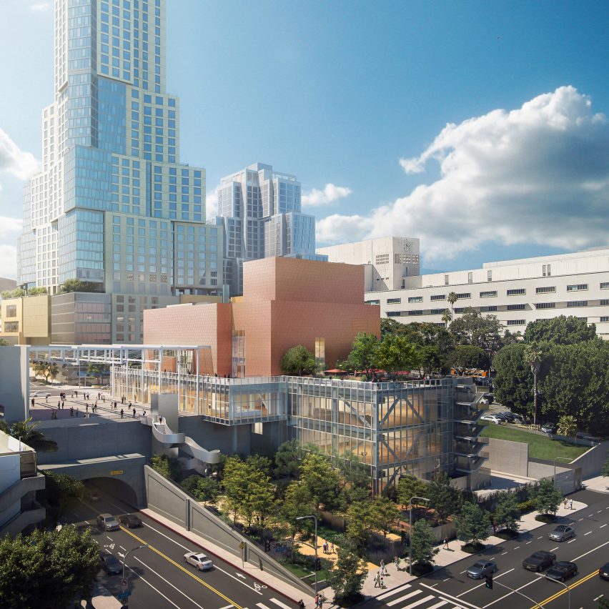 Frank Gehry releases design for Colburn Center in Los Angeles | Harga Kusen Aluminium