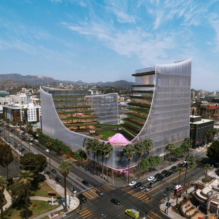 HKS Hollywood complex aerial
